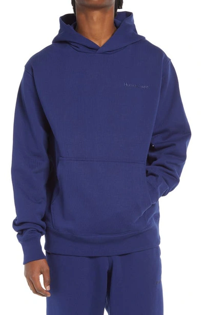 Adidas Originals X Pharrell Williams Hooded Sweatshirt In Navy