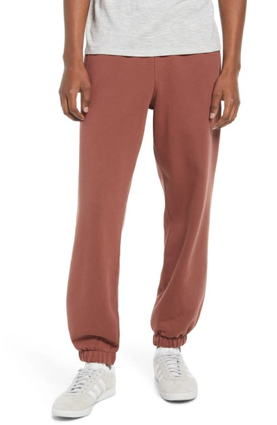 Adidas Originals X Pharrell Williams Premium Sweatpants In Burgundy-red