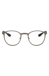 Ray Ban Ray-ban Rx6355 Matte Gunmetal Glasses