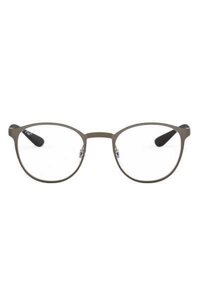 Ray Ban Ray-ban Rx6355 Matte Gunmetal Glasses