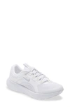 Nike React Escape Run Running Shoe In White/ Platinum/ Iris