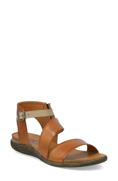 Miz Mooz Meadow Sandal In Brandy