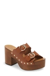 CHLOÉ CHLOÈ LAUREN CLOG SANDAL,CHC21U42836