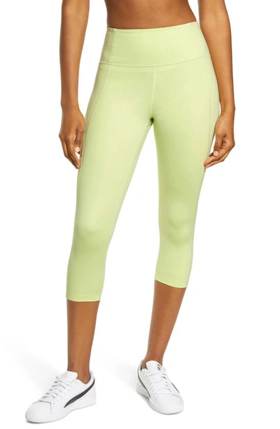 Girlfriend Collective High Waist Capri Leggings In Butterfly