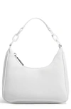 House Of Want Newbie Vegan Leather Shoulder Bag In White