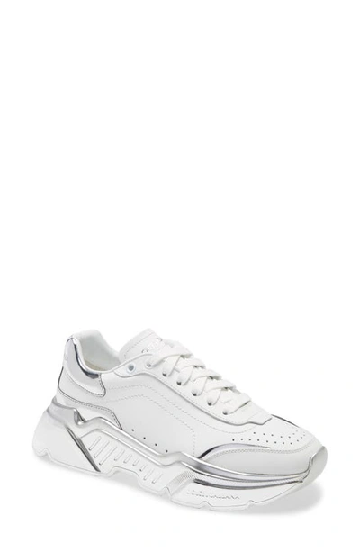 Dolce & Gabbana Daymaster Sneaker In White