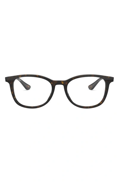 Ray Ban 52mm Optical Glasses In Havana