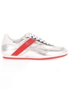 CHRISTIAN LOUBOUTIN CHRISTIAN LOUBOUTIN WOMEN'S SILVER LEATHER SNEAKERS,1210941CN1H 39