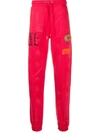 HERON PRESTON HERON PRESTON MEN'S RED COTTON JOGGERS,HMCH008S208960082819 XS