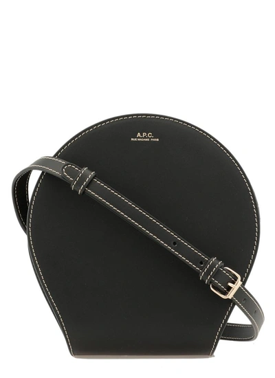 A.p.c. Sac Myla Shoulder Bag In Black