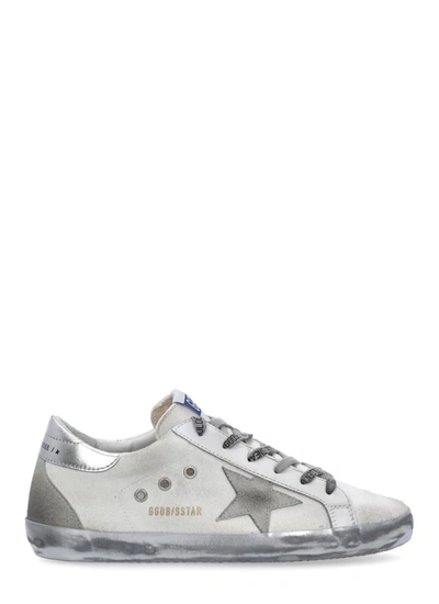 Golden Goose Trainers In Optic White/ice/silver