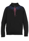 MARCELO BURLON COUNTY OF MILAN MARCELO BURLON SWEATERS BLACK