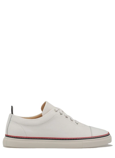 Thom Browne Rwb Stripe Low In White