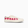 COMME DES GARÇONS PLAY COMME DES GARÇONS PLAY X CONVERSE CHUCK TAYLOR HEART 1970S SNEAKERS