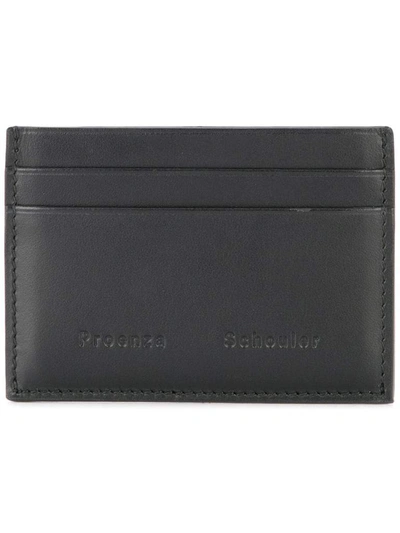 Proenza Schouler Women's Black Leather Card Holder