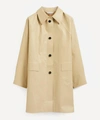 KASSL EDITIONS ABOVE THE KNEE COATED TRENCH COAT,000724876