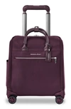 Briggs & Riley Rhapsody Widemouth Cabin Spinner Suitcase In Plum