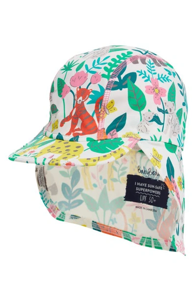 Mini Boden Babies' Sun Swim Hat In Multi Jungle