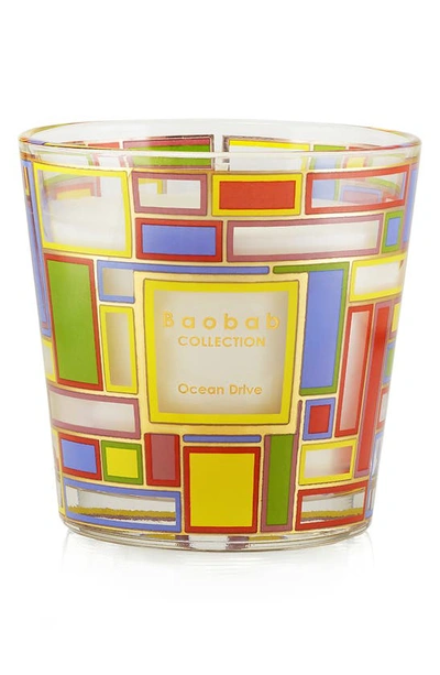 Baobab Collection My First Baobab Ocean Drive Candle In White Multi