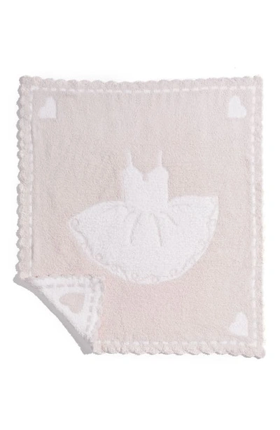 Barefoot Dreamsr Receiving Blanket In Pink/ White