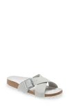 Birkenstock Women's Siena Ii Criss Cross Slide Sandals In White