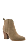 Marc Fisher Ltd Annabel Bootie In Light Cognac Suede