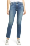 AG MARI HIGH WAIST SLIM STRAIGHT LEG JEANS,EMP1875