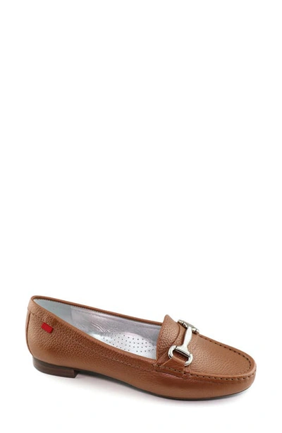 Marc Joseph New York Women's Grand Street Buckle Loafer In Pearlized Cognac Leather