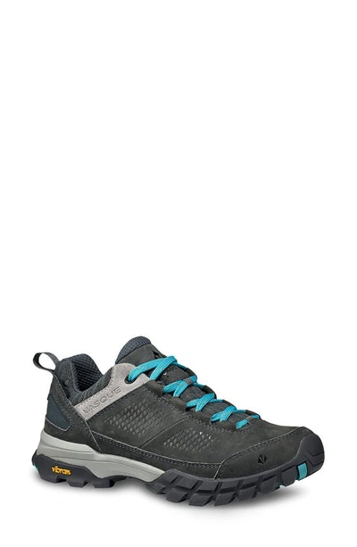 Vasque Talus All Terrain Ultradry(tm) Waterproof Hiking Shoe In Dark Slate/ Baltic