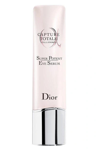 Dior Capture Totale Super Potent Eye Serum 0.67 oz/ 20 ml In White