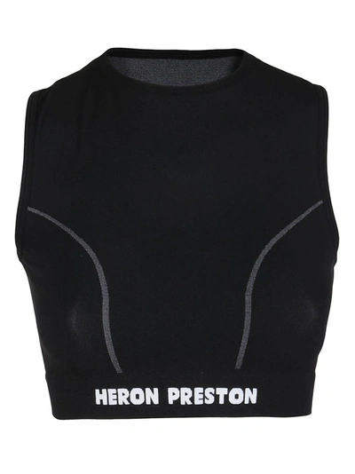 Heron Preston Black Periodic Sport Top