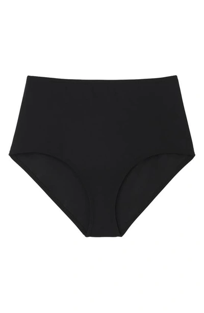 Totême Toteme High Waisted Bikini Bottom In Black