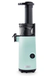 Dash Compact Cold Press Power Juicer In Aqua