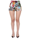 DOLCE & GABBANA DOLCE & GABBANA PATCHWORK JACQUARD SHORTS