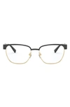 Versace Pillow 54mm Optical Glasses In Black,gold Tone