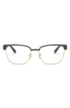 Versace Pillow 54mm Optical Glasses In Black Gold