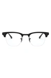Ray Ban 50mm Optical Glasses In Black