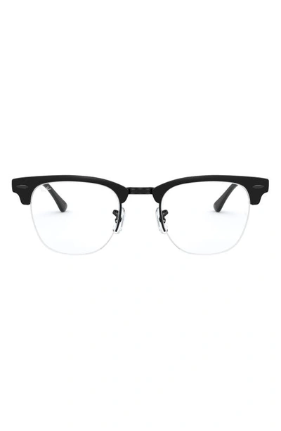 Ray Ban 50mm Optical Glasses In Black