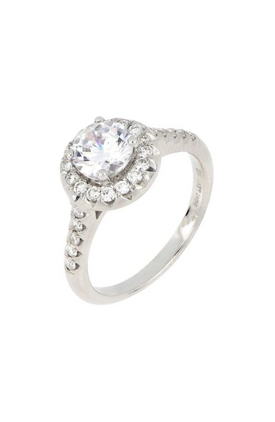 Bony Levy Diamond Halo Engagement Ring Setting In White Gold