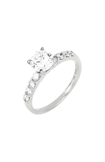 Bony Levy Shared Prong Diamond Engagement Ring Setting In White Gold