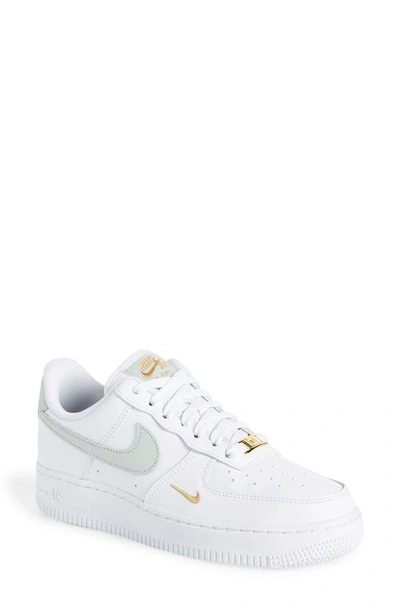 Nike Air Force 1 '07 Ess Sneaker In White/ Silver-white