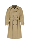 MAISON MARGIELA MAISON MARGIELA DOUBLE BREASTED TRENCH COAT