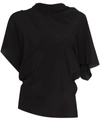 RICK OWENS RICK OWENS SEB ASYMMETRIC BLOUSE