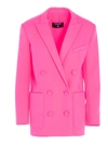 BALMAIN BALMAIN WOMEN'S FUCHSIA POLYESTER BLAZER,VF0SH010X4674KB 34