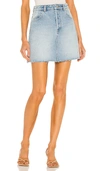 Rolla's Classic Denim Miniskirt In Vanessa Blue