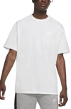 Nike Premium Essential Oversize Pocket T-shirt In White