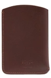 BOSCA BOSCA ITALO ENVELOPE LEATHER CARD CASE,440-201