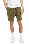 Gramicci G-shorts Cotton-twill Shorts In Olive Green