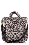 Itzy Ritzy Babies' Dream Convertible Diaper Backpack In Leopard