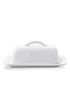 Juliska Puro Whitewash Butter Dish In Whitewash